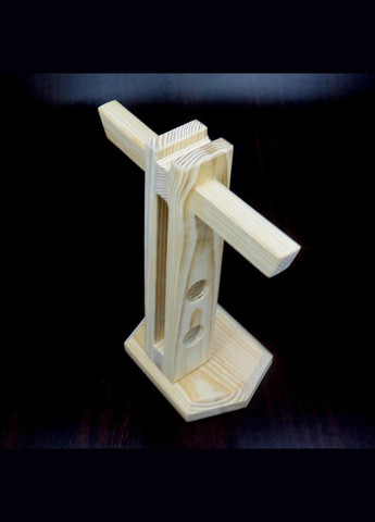 Стійка для навушників з дерева Еванс бланже (НУП-001401) No Brand (328415090)