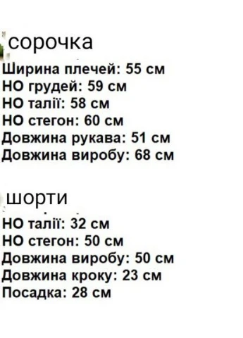 Костюм из льна (рубашка и шорты) Anastasimo (386440184)