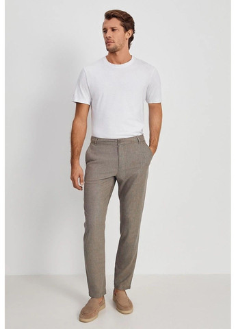 Льняні штани BAS-20024-721 Finn Flare (332006888)