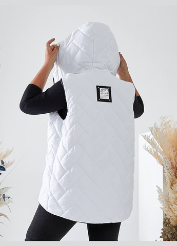 Жіноча жилетка з капюшоном колір мокко New Trend (304988211)