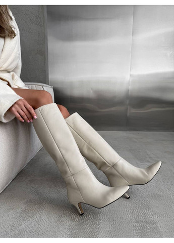 Осенние стильные женские сапоги No Brand