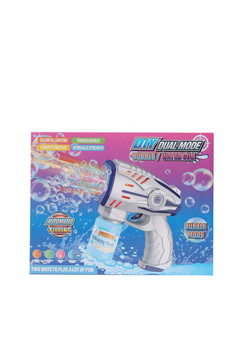 Пистолет с мыльными пузырями цвет разноцветный ЦБ-00280389 No Brand (340232886)