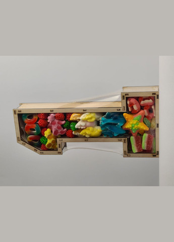 Ексклюзивний набір желейних цукерок "Цифра 1 VIP+" /32*24*5/1550-1600 грам Trolli (301646292)