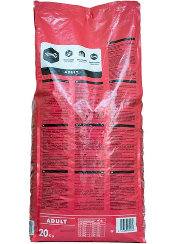 Сухой корм для собак ECO Adult для взрослых собак всех пород 20 кг (8436538940082) AMITY (365756328)