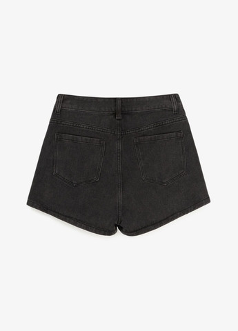 Шорты однотонные джинсовые женские 2502 Темно-серый shop (2000991003163) On me Шорти джинсові (354935485)