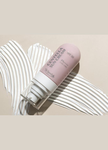 Солнцезащитный крем для лица SPF 50 с центелой от 50 мл Top Beauty (342336092)