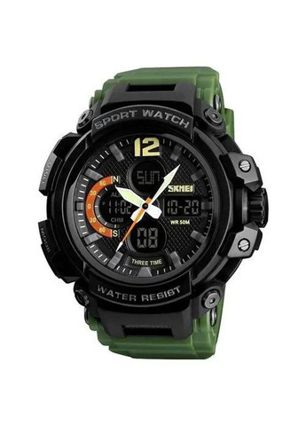 Часы спортивные скмей 1343AG, Мужские часы с XA-420 пластиковым ремешком. Skmei (337342606)