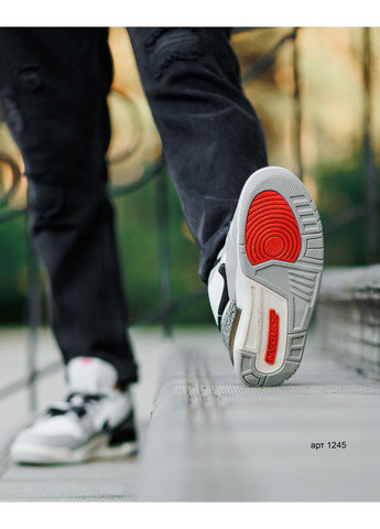 Серые демисезонные кроссовки air white grey Nike Jordan Legacy 312 Low