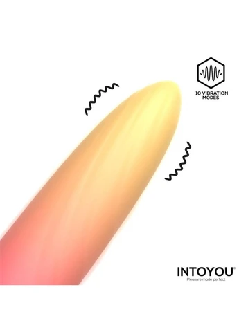 Вибро пуля для стимуляции Fiora Dual Layer Silicone Vibrating Bullet Intoyou (402331371)
