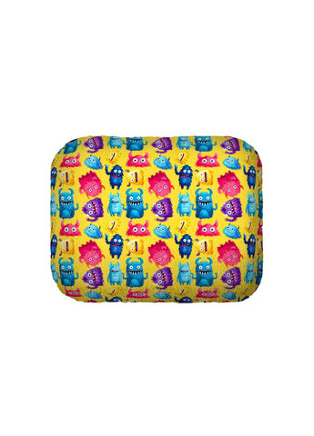 Лежанка для собак WAUDOG Relax, малюнок Мохнаті монстри L 49х59х20 см Collar (322711473)