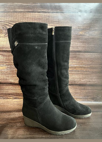 , замшові жіночі зимові чоботи на цигейці Blizzarini Чоботи (339869899)