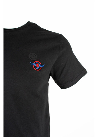 Черная футболка мужская top look черная 070821-001507 No Brand