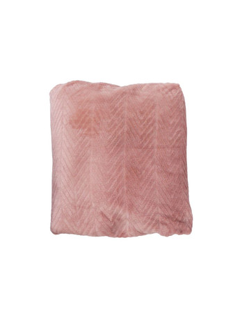 Плед із зигзагоподібним візерунком 150х200см рожевий Lidl (336214447)