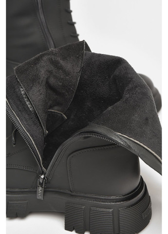 Осенние сапоги демисезонные детские девочка черного цвета Let's Shop