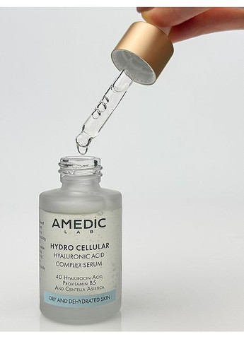 Сыворотка с гиалуроновой кислотой Hydro Cellular Hyaluronic Acid Complex Serum 30ml (1442358-30820046) Amedic (368885611)