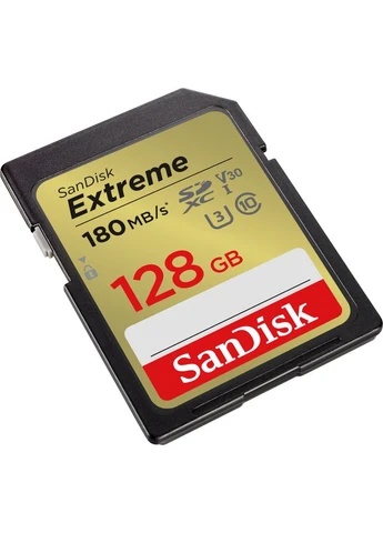 Карта пам'яті 128GB SD class 10 UHS-I Extreme (SDSDXVA-128G-GNCIN) SanDisk (373002327)