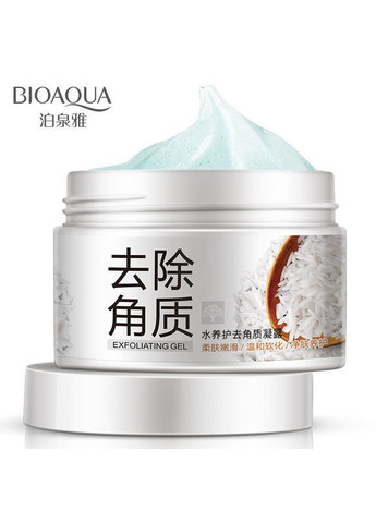 Пилинг-скатка гель эксфолиант с экстрактом риса Brightening & Exfoliating Gel 140г Bioaqua (327369753)