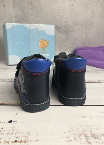 Черевики демісезонні дитячі для хлопчика ТОМ.М Чорно-синій (024) Том.М (347236174)