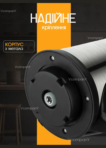 Блендер измельчитель, измельчитель для овощей, блендер измельчитель с чашей из нержавеющей стали, Черный BiTEK (345120940)