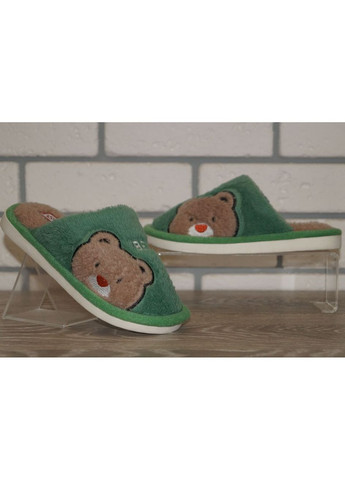 Кімнатні капці для хлопчика зелені Scarrhett (283620105)
