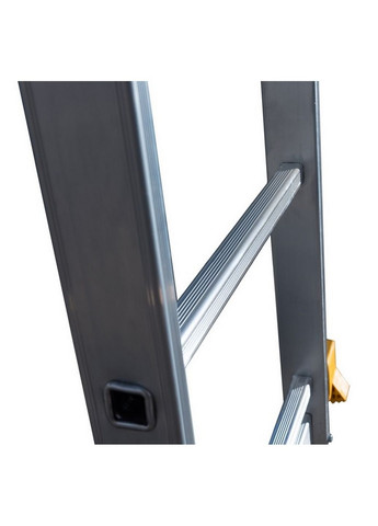 Лестница алюминиевая 3-х секционная, 3х10 ступеней, h=7000 мм Master Tool (288185046)