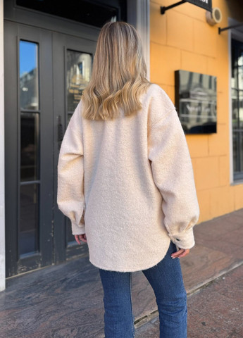 Куртка-сорочка демісезонна жіноча подовженого крою No Brand (363367599)