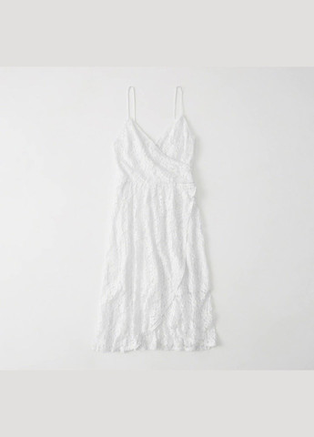 Белый демисезонный платье женское - платье af7057w Abercrombie & Fitch
