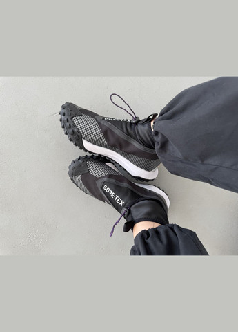 Черные демисезонные кроссовки мужские nike acg mountain fly gore-tex black | найк асж маунтин флай черные No Brand