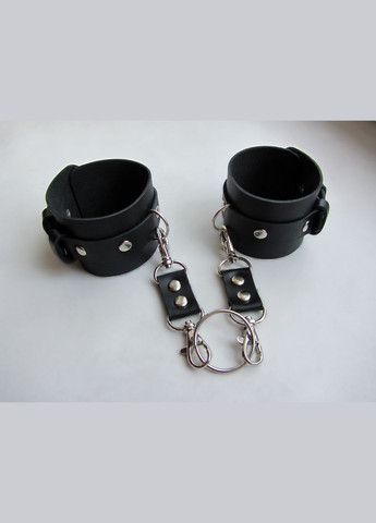 Натуральна шкіра наручники з кільцем Needle 224 No Brand (296109268)