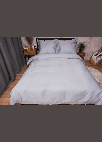 Комплект постельного белья Satin Premium двуспальный 175х210 наволочки 4х70х70 (MS-820003859) Moon&Star skyline (288043413)