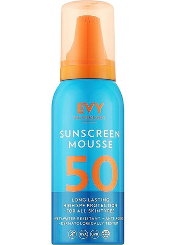 Солнцезащитный мусс - EVY Technology Sunscreen Mousse SPF50*100ml (1496586-34220310) Evy Baby (368635762)