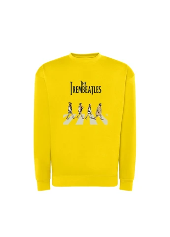 Жовтий світшот з принтом "the trembeatles". з гумором про the beatles (10073669713) ТiШОТКА (380864264)