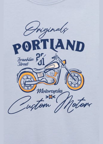 Голубой демисезонный повседневный лонгслив Ecrin