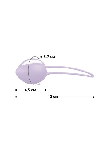 Вагинальный шарик SMARTBALL UNO сиреневый Fun Factory (317256850)