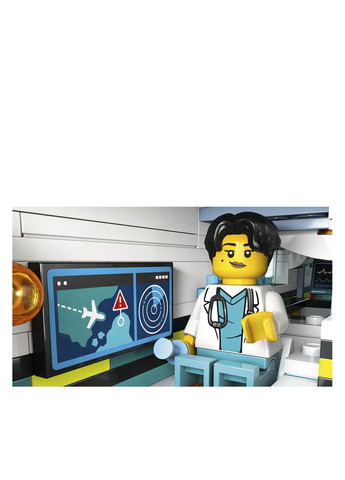 Конструктор City Літак швидкої медичної допомоги колір різнокольоровий ЦБ-00279957 Lego (336146140)