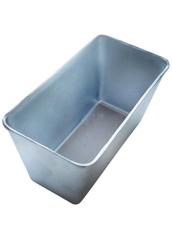 Форма хлібна для випічки стандартного хліба у вигляді цегли Л7 алюміній (22х11х11.5 см) 2 форми Полімет (304266855)