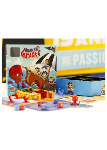 Настільна гра Атака Кракена (Kraken Attack) (англ.) + правила українською (51687_EU) Loki Атака Кракена (Kraken Attack) (англ.) + правила ук (367830359)