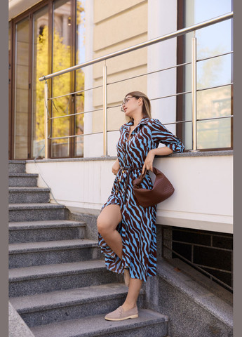 Светло-синее платье MN