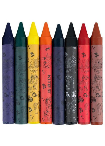 Мел восковой Jumbo My Little Pony 8 шт. () Kite LP24-076 (340717218)