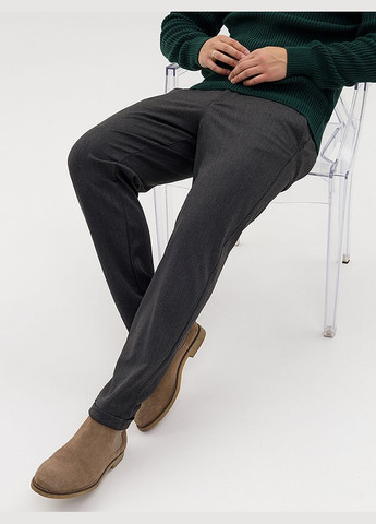 Темно-серые демисезонные брюки Figo