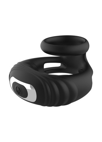 Ерекційне віброкільце Ramrod з пультом, чорне Dreamtoys (330143944)