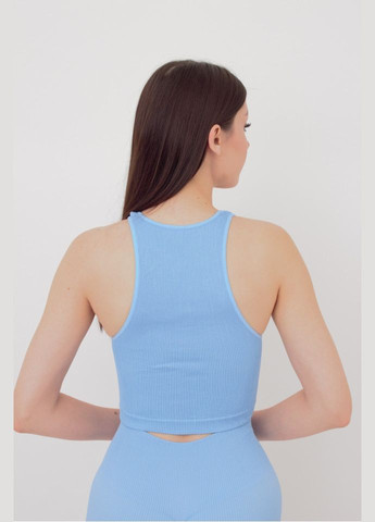 Топ жіночій безшовний на широких бретелях в рубчик Giulia HALTER TOP RIB (301384746)