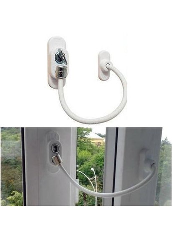 Замок безпеки із тросом Safety Lock SL1 No Brand (368566367)