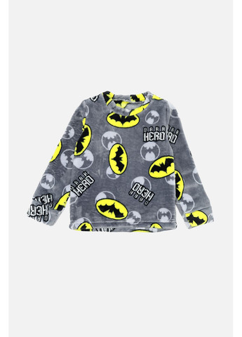 Серая зимняя пижама с штанами для мальчика цвет серый cb-00286719 Kinderly