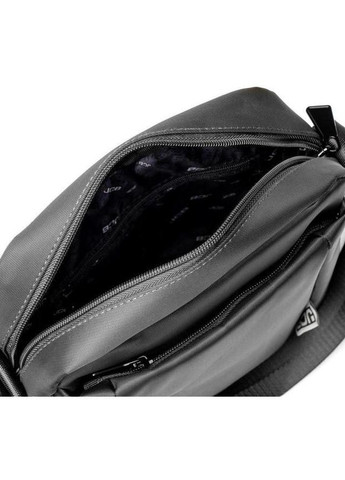 Спортивная сумка планшет через плечо мужская текстильная маленькая Черный 37521 JCB (352527493)