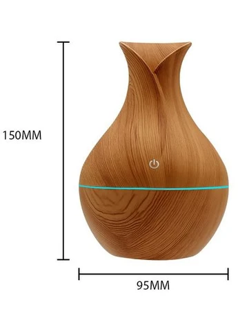 Зволожувач повітря з LED підсвічуванням Humidifier Ultrasonic Aroma 130 мл., White OEM (402251051)