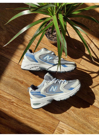 Білі Осінні кросівки чоловічі new balance 530 white mint нью беланс 530 No Brand