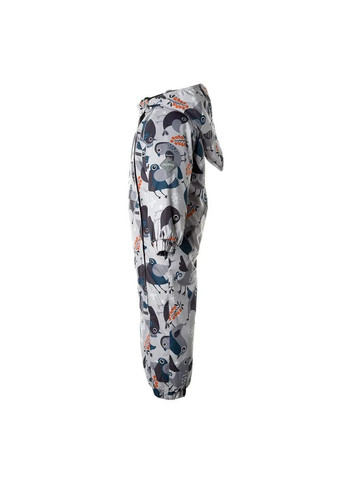 Светло-серая детский зимний комбинезон keira 1, р.74, светло-серый с принтом () Huppa 31920120-33228-074