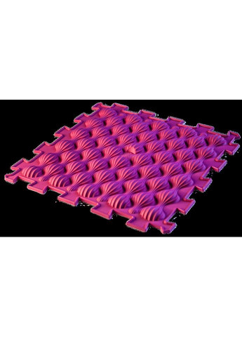 Коврик массажный Пазлы Микс Ракушки 1 элемент 26x26 см Ortek (372128957)