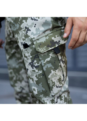 Штани-карго Static Піксель Pobedov (301788904)